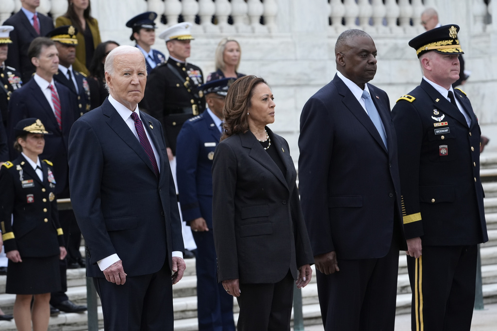 Biden says each generation has to ‘earn’ freedom, in solemn Memorial